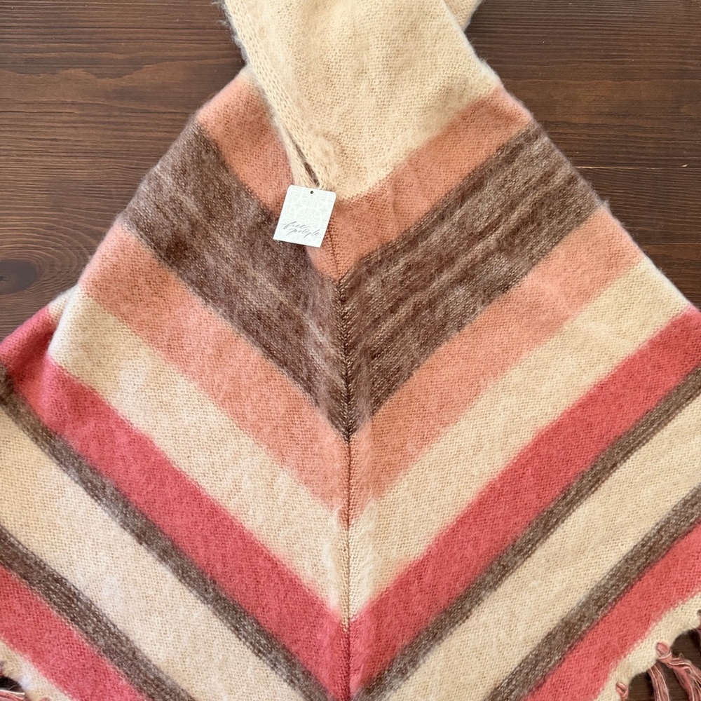Free People Knit Poncho/Sweater